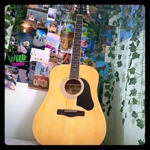 Silvertone acoustic guitar
